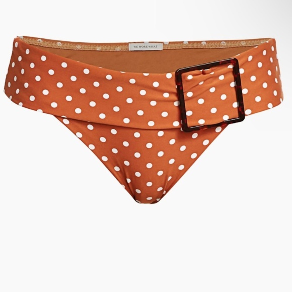 We Wore What Annie Polka Dot Bikini Bottoms